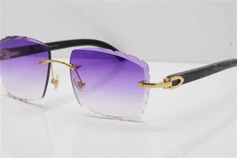 cartier glasses purple tint.